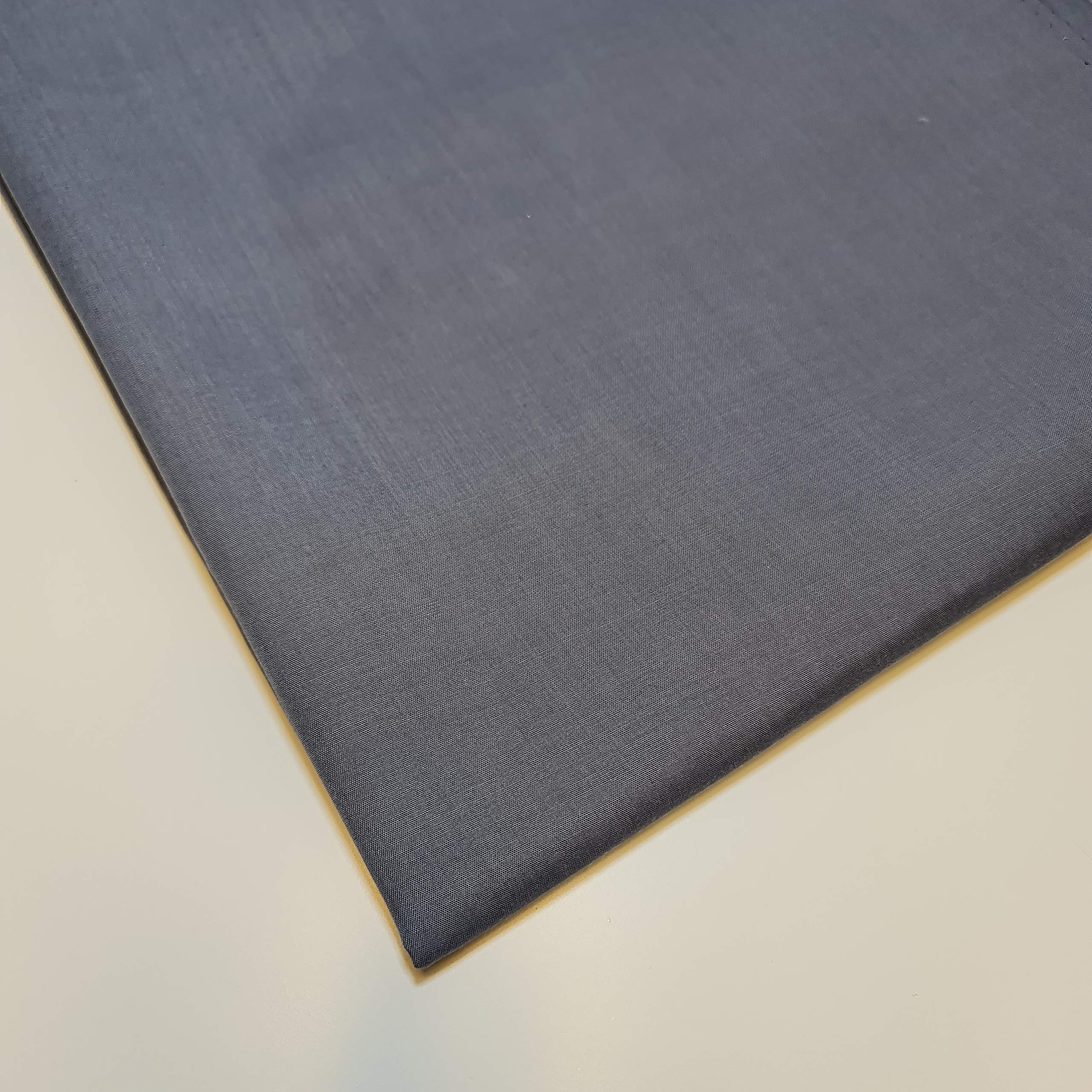 Stazione tessile Plain Poly Cotone Tessuto Poliestere Rivestimento Abito Artigianato Materiale 111,8 cm (10 metri - Grigio Marl)