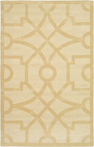 Martha Stewart Collection by SAFAVIEH MSR4612B - Alfombra hecha a mano de lana con calado de 8 x 10 pies