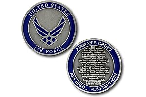 U.S. Air Force: The Airman's Creed Challenge Coin
