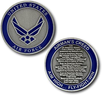 U.S. Air Force The Airmans Creed Challenge Coin