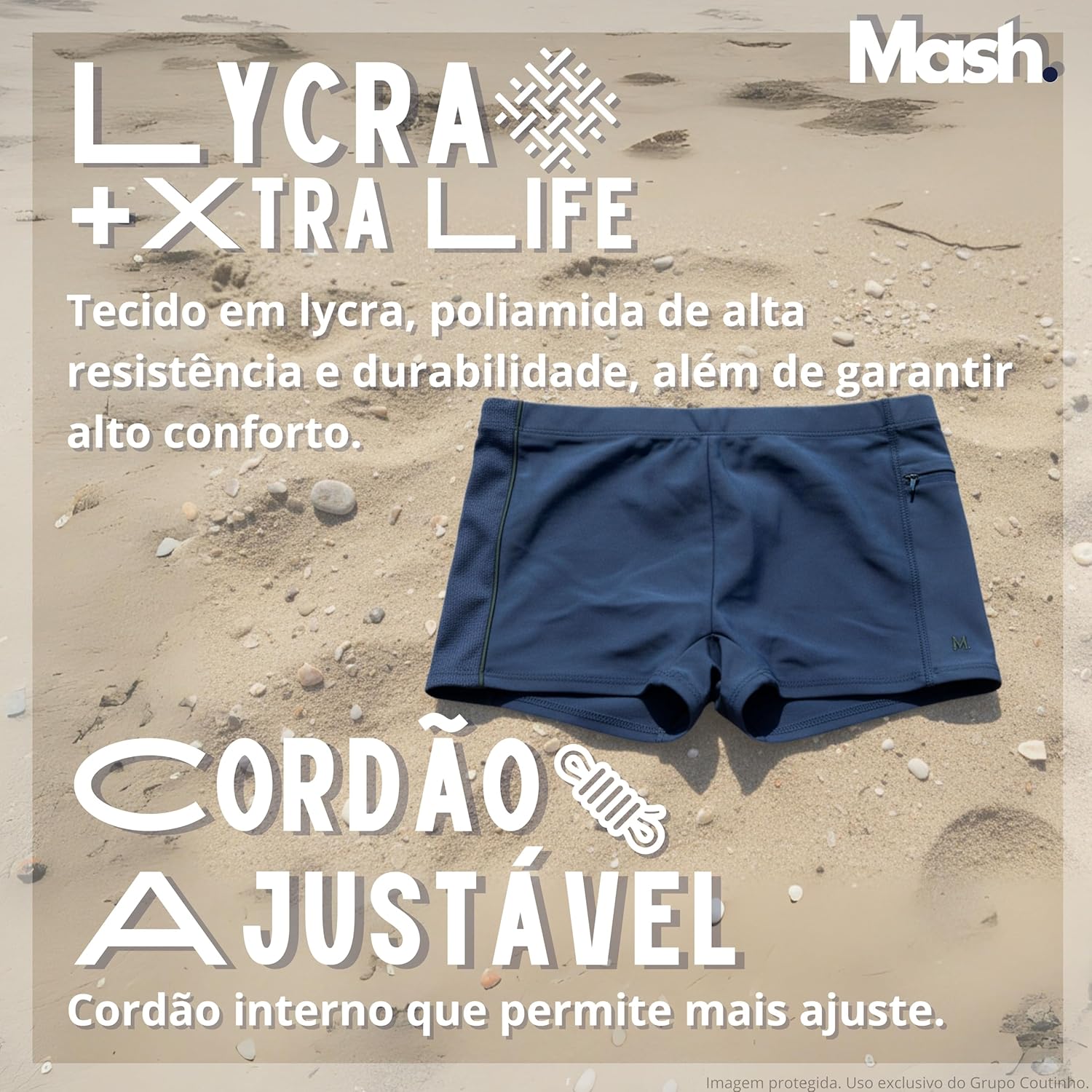 Sunga Boxer Masculina Praia Mash Bolso Zíper Resistente ao Cloro em promoção! Veja a oferta e mais achadinhos de Moda praia 5 Hoje é o melhor dia para comprar Sunga Boxer Masculina Praia Mash Bolso Zíper Resistente ao Cloro com aquele preço maroto! Promoção! Aproveite a oferta! 5