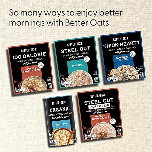 Miniatura 8 de Better Oats Steel Cut - Avena instantánea con semillas de lino