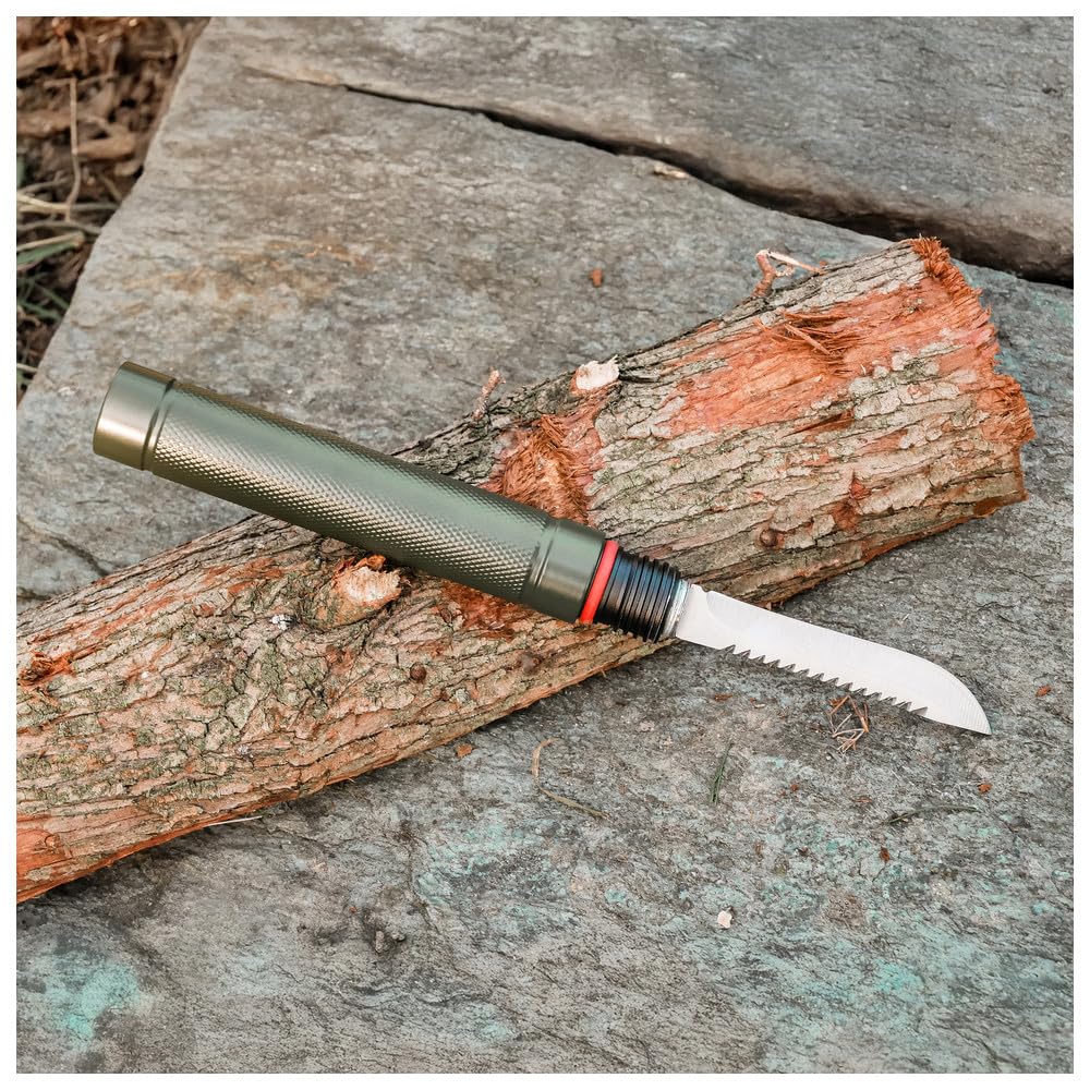 Dönges Multifunktionaler Klappspaten inkl. 3 Längen | Kombi Schaufel aus rostfreien Edelstahl | olivgrüne Klappschaufel für Survival, Wandern, Camping | Survival Ausrüstung mit camouflage Tragetasche