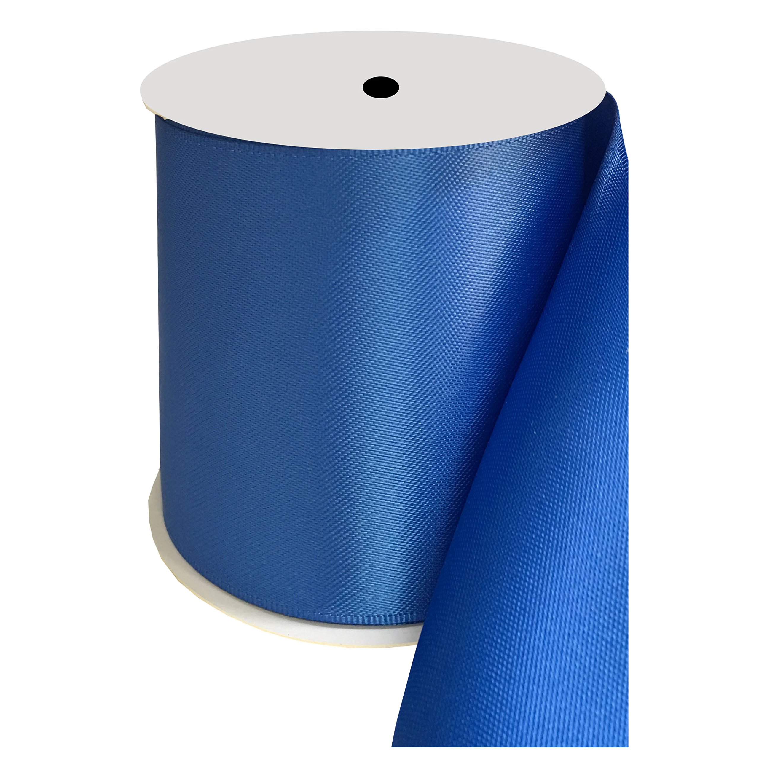 4 inch Wide Double Face Satin Ribbon 5 Yards Roll Multiple Colors Royal