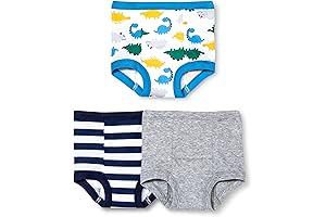Gerber Boys' 3-Pack Training Pants - Dinosaurs (2T)