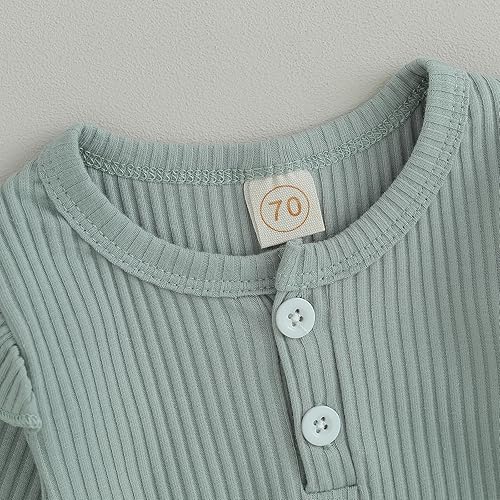 Miniatura 3 de Ropa de otoño e invierno para bebé recién nacida, mameluco con volantes, pantalones acampanados, diadema y pantalones acampanados, conjunto de