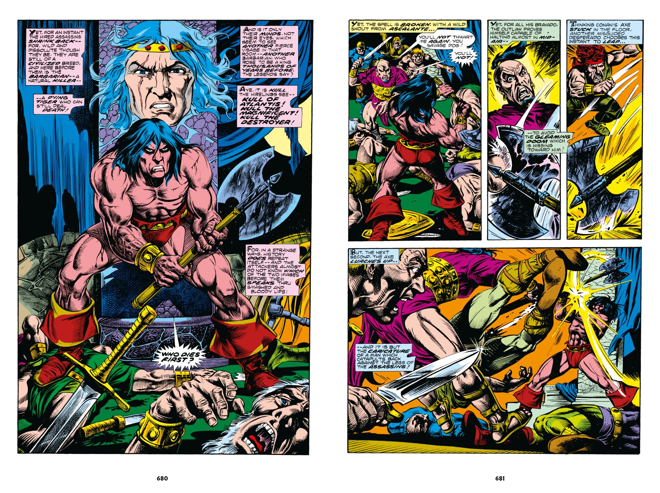 Conan the Barbarian the Original Comics Omnibus 3