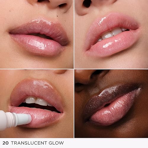 Miniatura 2 de Clarins Lip Perfector  Peptide Plumping and Hydrating Lip Gloss  Instant Shine With Sheer, Shimmer Finish Non-Sticky Texture with Vanilla Scent