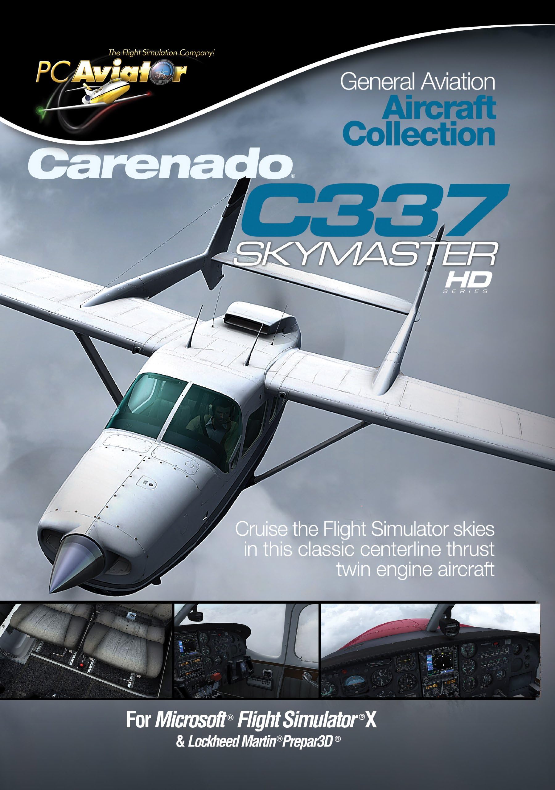 Carenado C337 Skymaster - Add-on for Microsoft Flight Simulator X (FSX) & Prepar3D