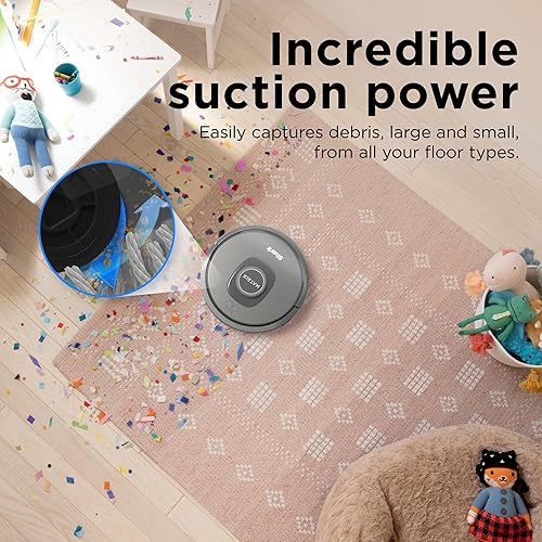 Miniatura 4 de Shark RV2300S Matrix - Robot aspirador autovaciado (renovado sin manchas en alfombras y suelos duros, base de capacidad de 30 días sin bolsa, mapeo