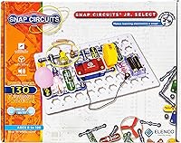 Vista 6 de Snap Circuits Jr. Select SC-130 Kit de exploración electrónica Más de 130 proyectos Manual de proyecto a todo color Más de 30 piezas