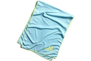 EnduraCool Techknit Large Blue Fish Cooling Towel