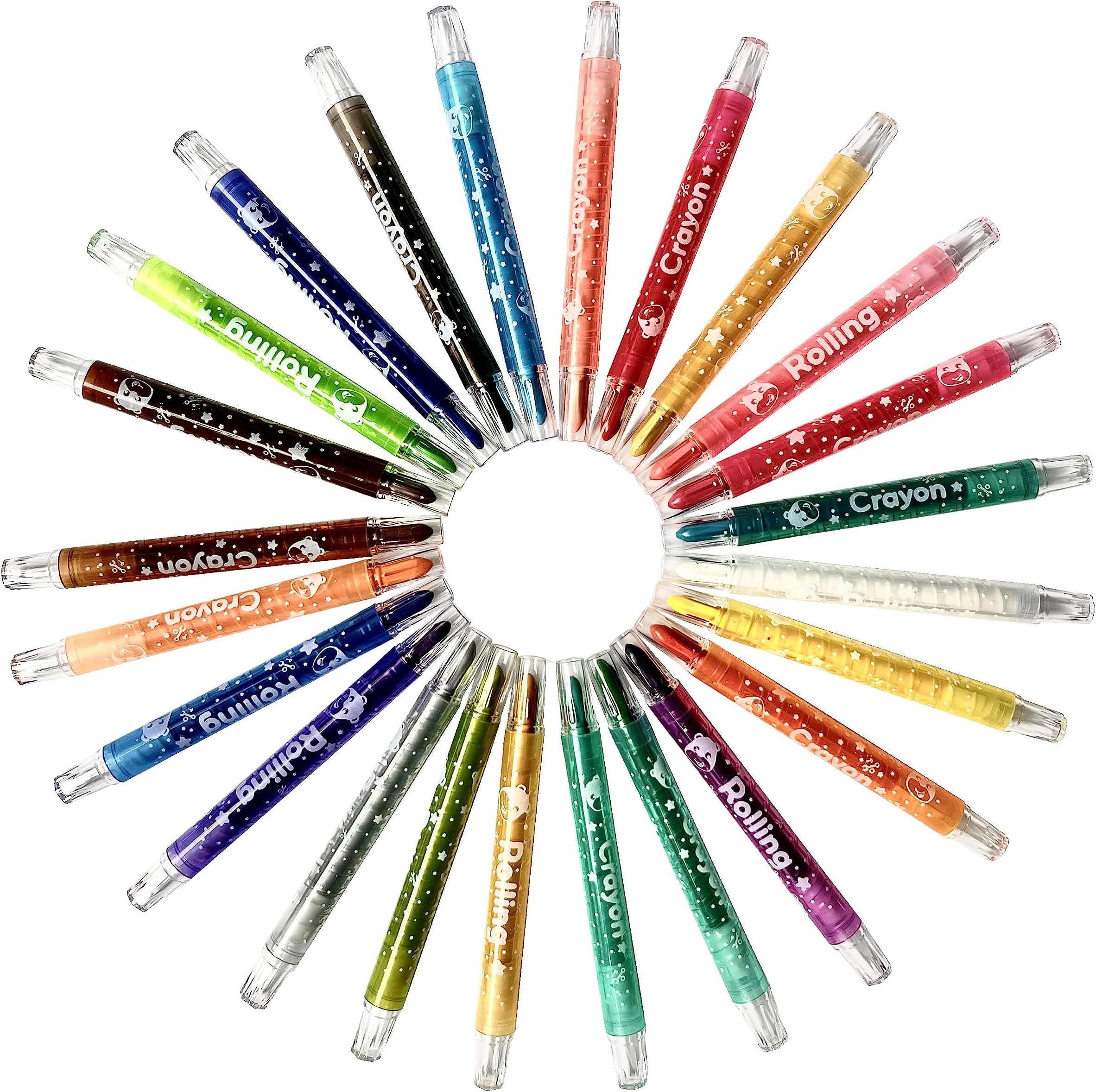 Ooly Smooth Stix Gel Crayons for Kids and Adults with