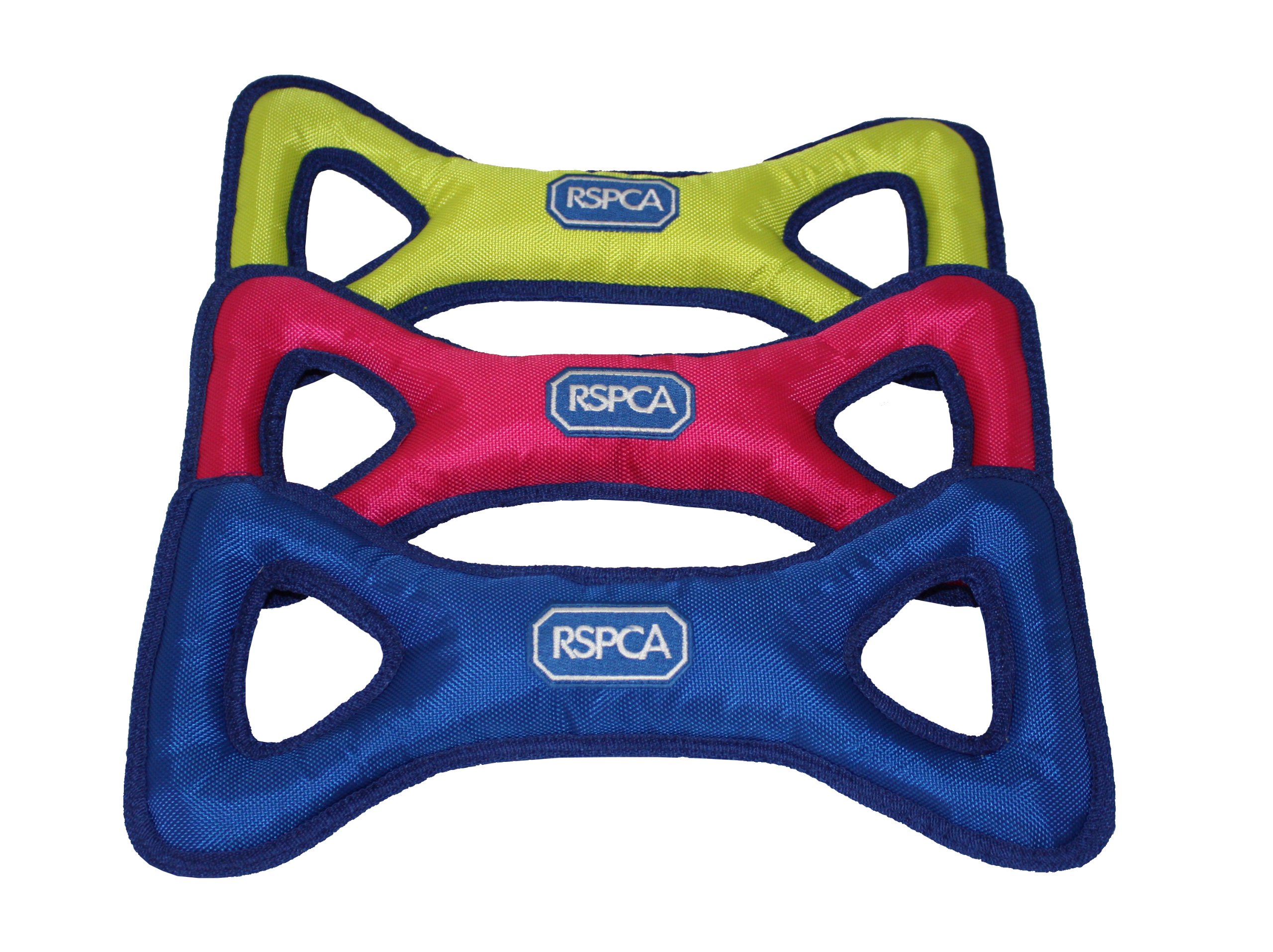 RSPCA Dual Layered Tugger Dog Toy Blue
