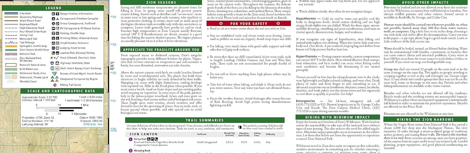 Utah National Parks [Map Pack Bundle] (National Geographic Trails Illustrated Map) - Image 17