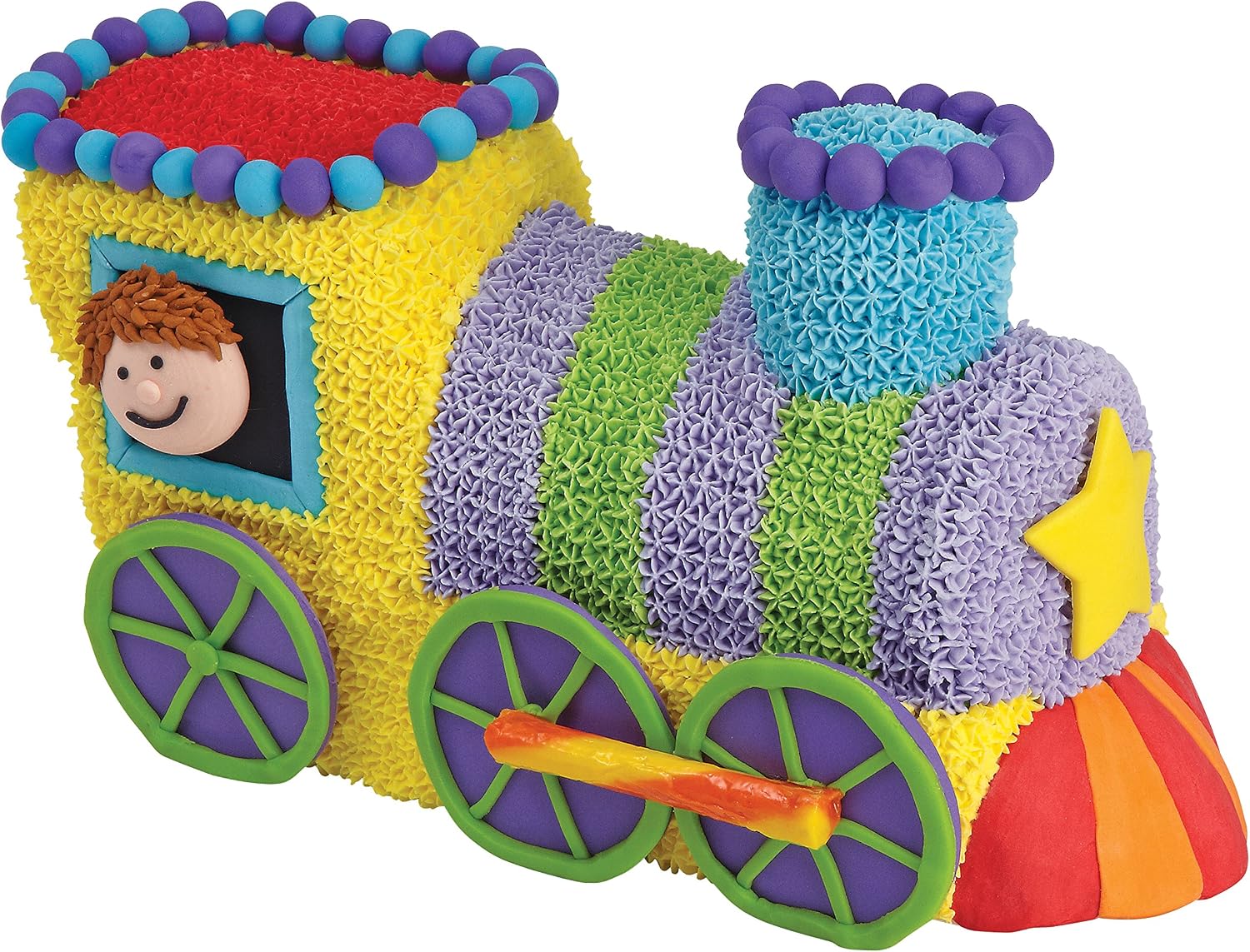 Wilton Train Cake Pan, 2-Piece Kids Birthday Cake Pan