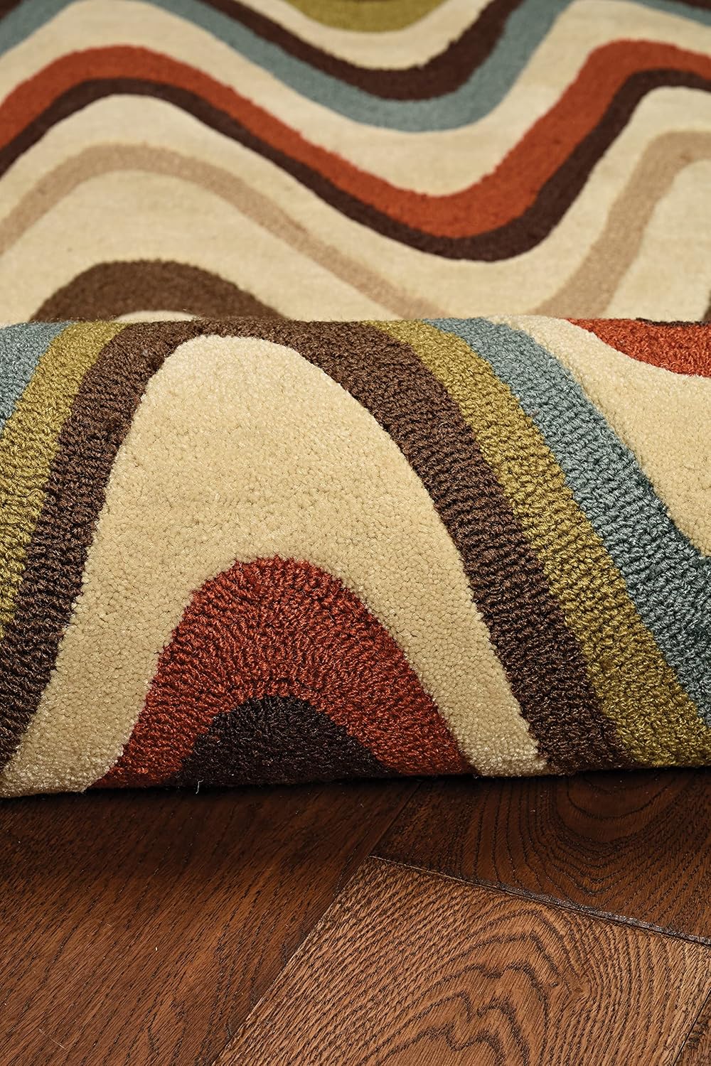 Linon Trio Collection, Sand, 5 x 7
