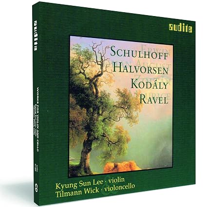 Schulhoff, Halvorsen, Kodály, Ravel : Works for Violin & Violoncello