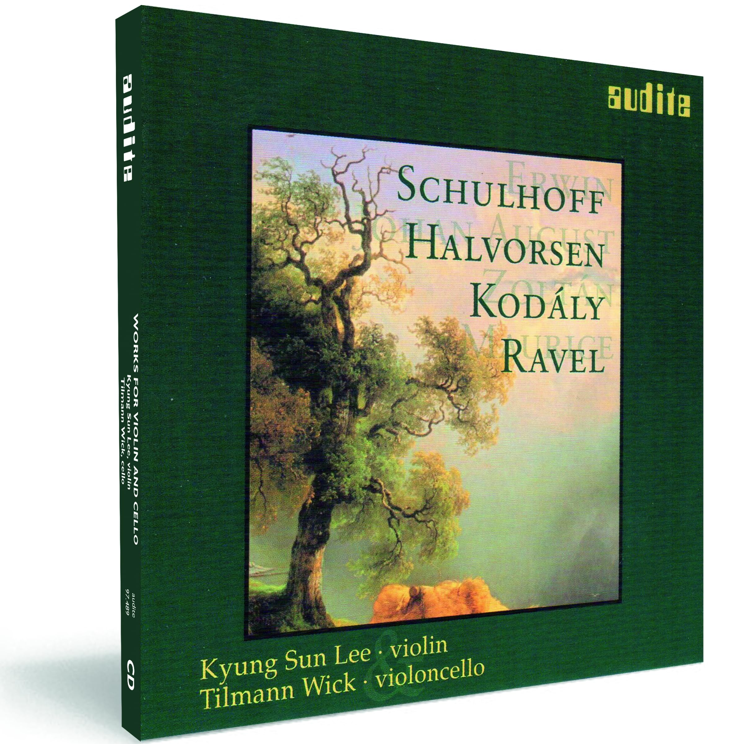 Works for Violin and Violincello (Schulhoff/Halvorsen/Kodaly/Ravel)