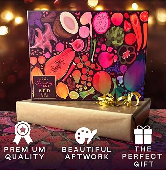 Amazon.com: Elena Essex 500 Piece Puzzles for Adults - Juicy Feast