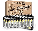 Energizer AA Batteries, Alkaline Power Double A Battery Alkaline, 32 Count