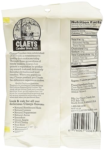 Vista 37 de Claeys Licorice Hard Candy 6 Oz No 671