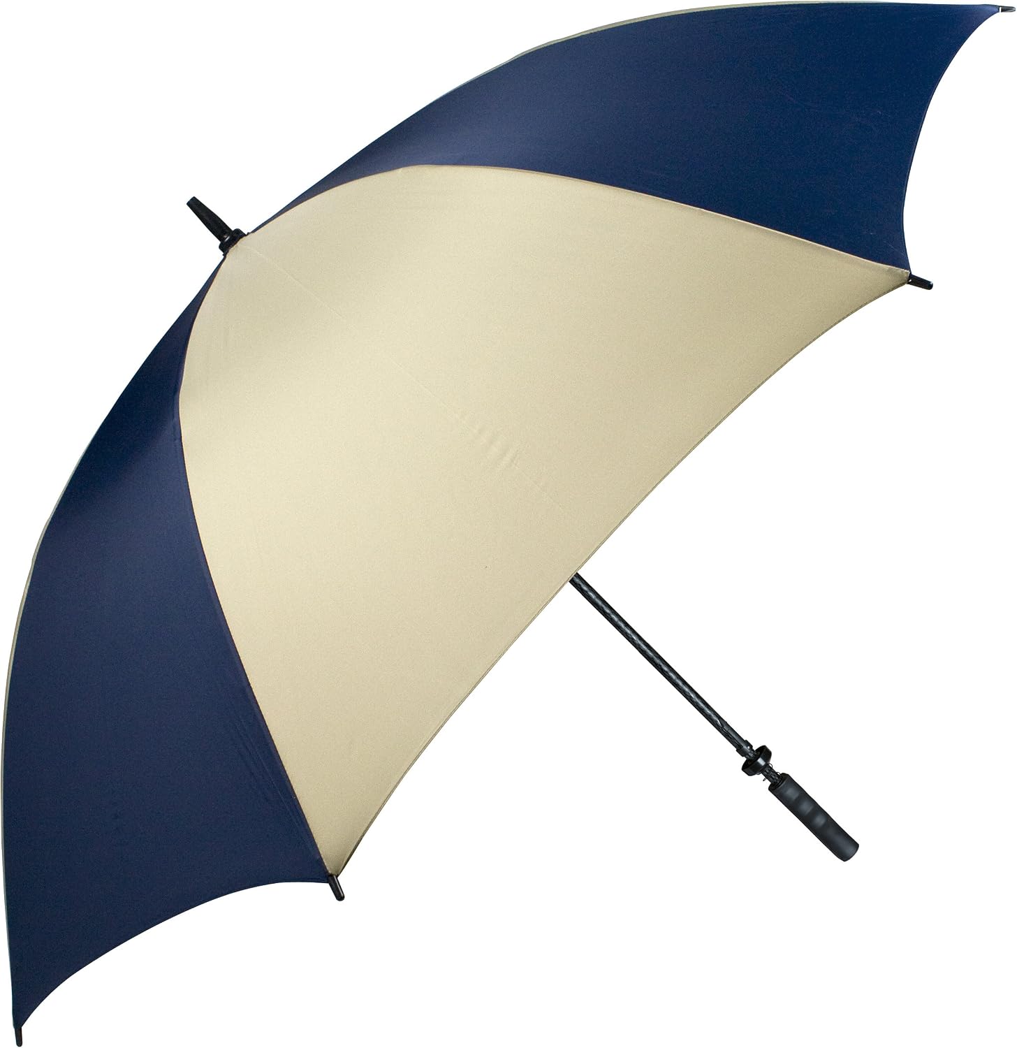 Haas-Jordan Pro-Line Golf Umbrella | 62” Large Windproof Canopy | Full Flexible Fiberglass Construction, Lightweight & Waterproof | Oversized Umbrellas