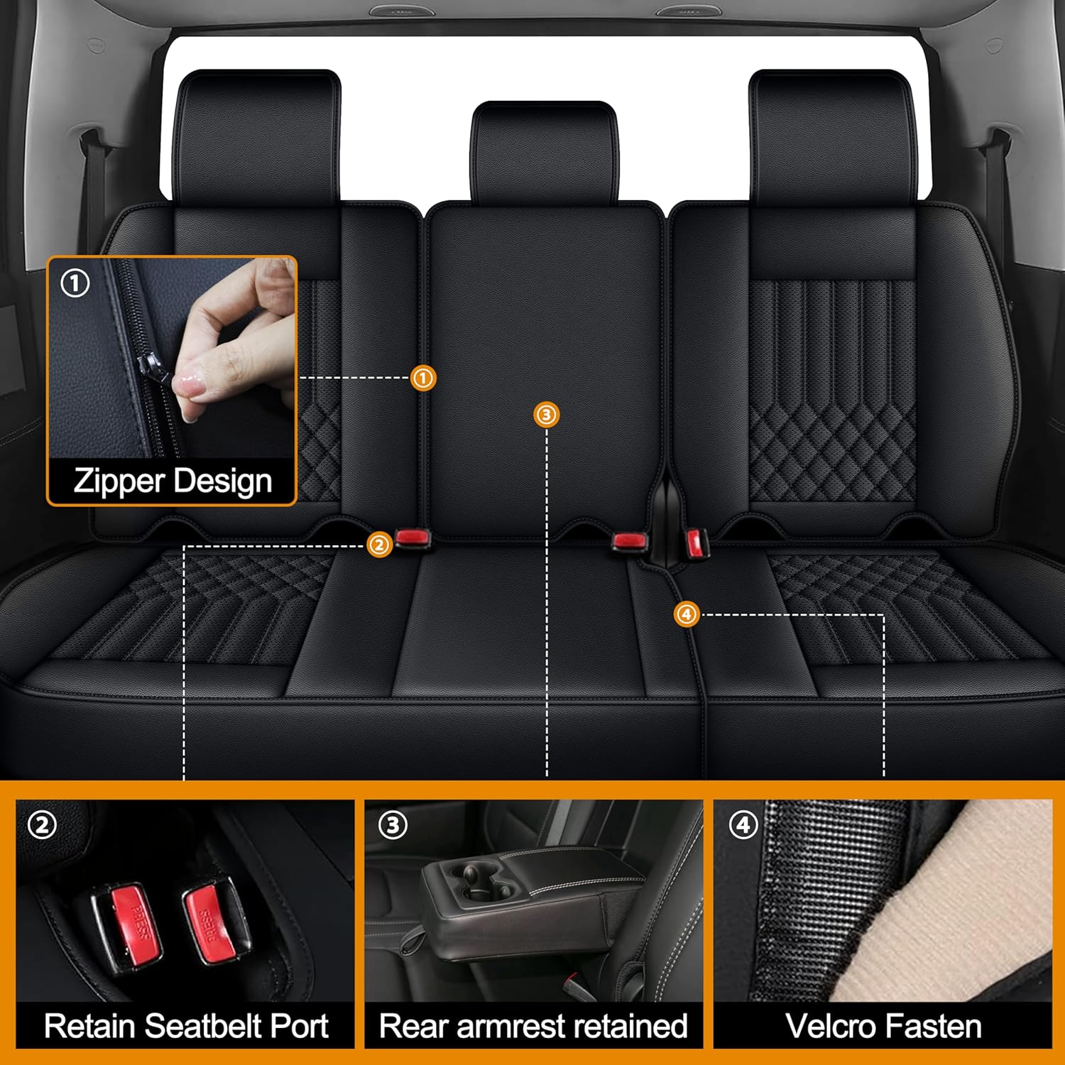 aomsazto seat covers fit for dodge ram 1500 2500 3500 2012-2025 2026 : faux leather car seat covers full set truck pickup crew quad cab 5 seats(black, flat bench) 052# black flat bench