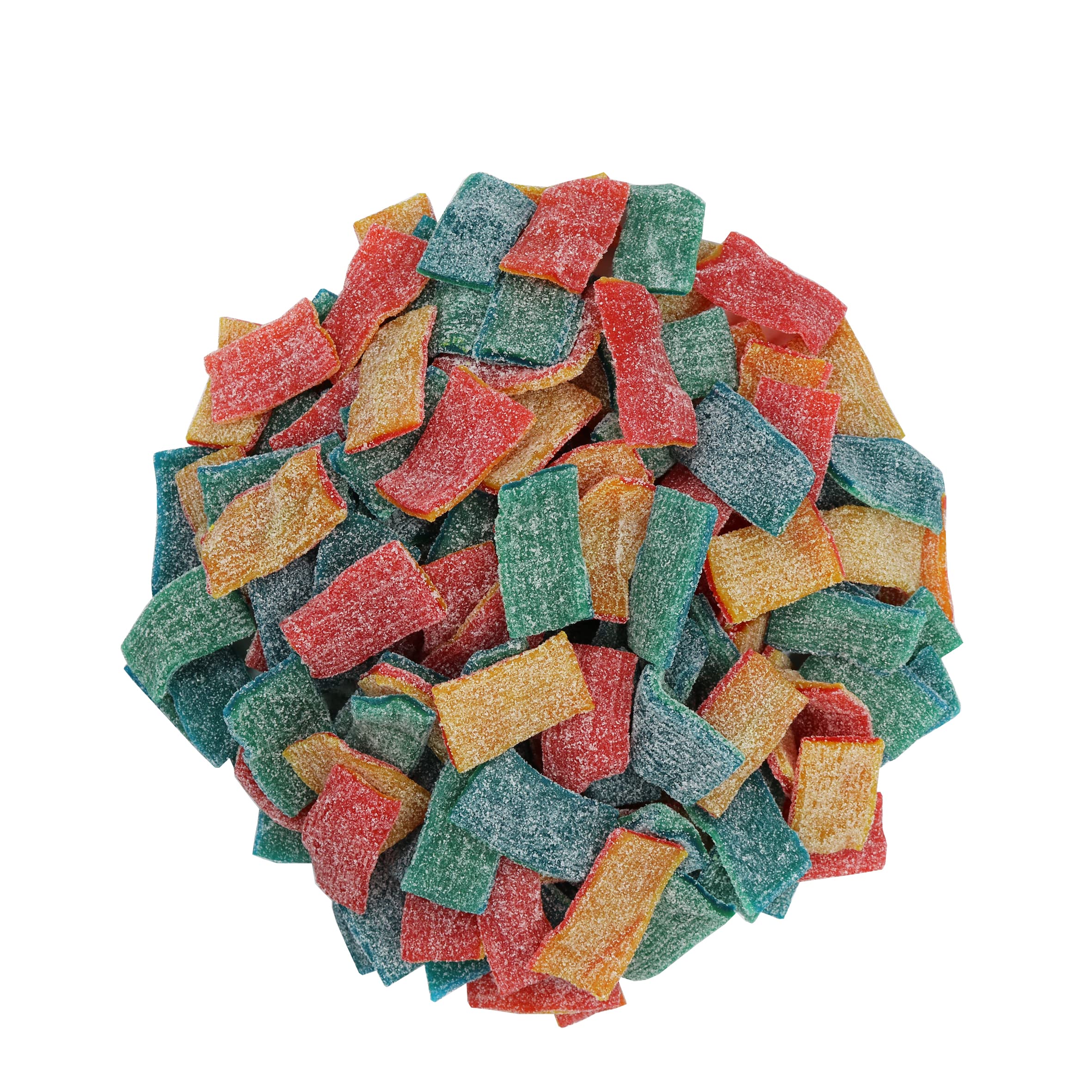 Smarty StopSour All Flavor Gummy Belts Candy 1 Pound (Double Mini Quatro)