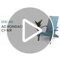 Adirondack Chairs Set of 4, 450lb Capacity & 33in Tall Backrest | Oversized Modern Adirondack Chairs, Comfortable All-Weather Fire Pit Chair, Easy Assembly True Wood Grain Lawn Outdoor Chair image 7
