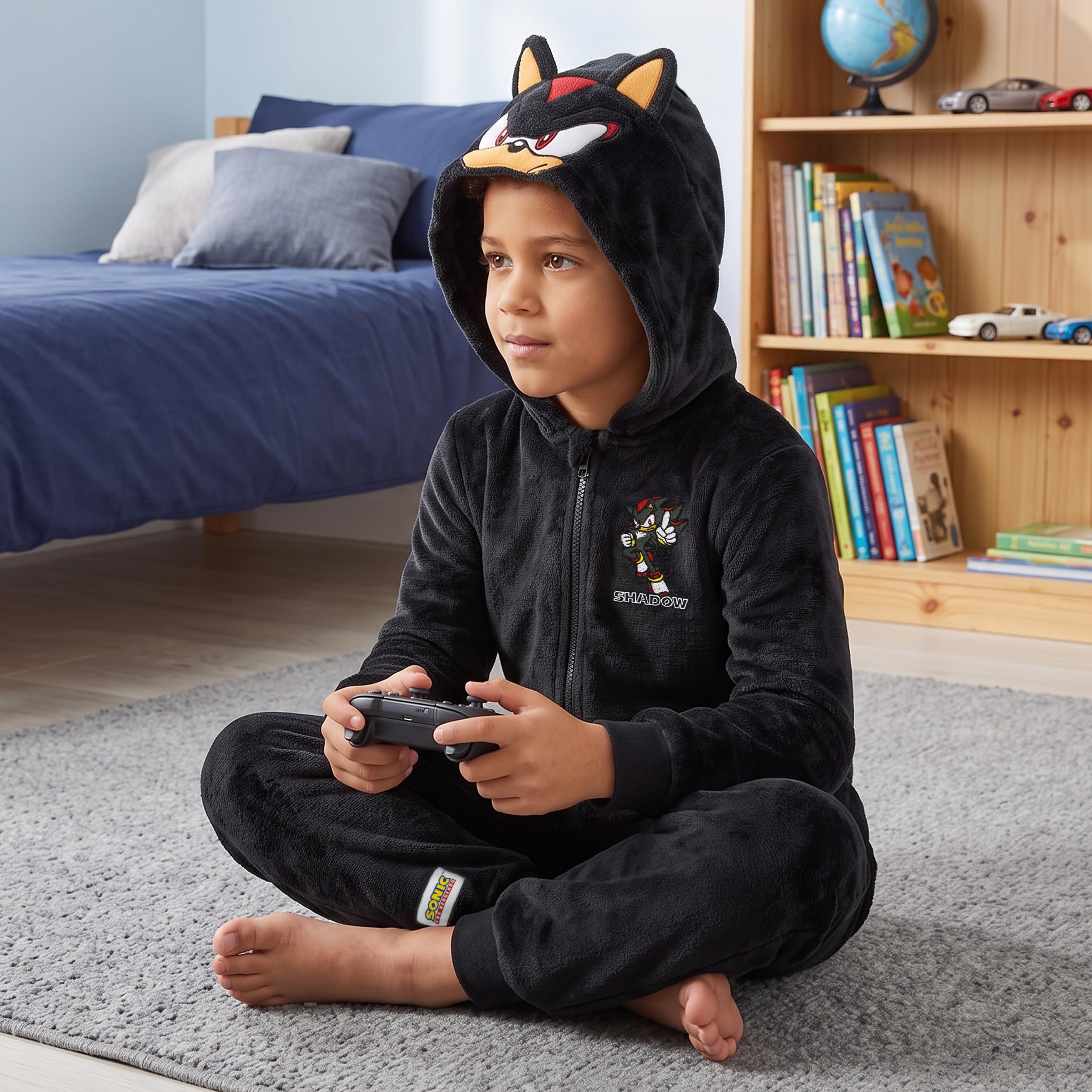 Sonic The Hedgehog Pigiama Bambino, Shadow Pigiami Ragazzo