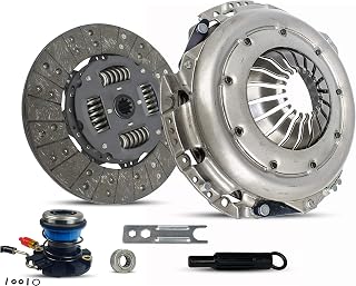 Clutch Kit And Slave Set works with F150 Pick Up Heritage XL XLT Lariat Base 1997-2000 4.6L V8 GAS SOHC 4.2L V6 GAS OHV Naturally