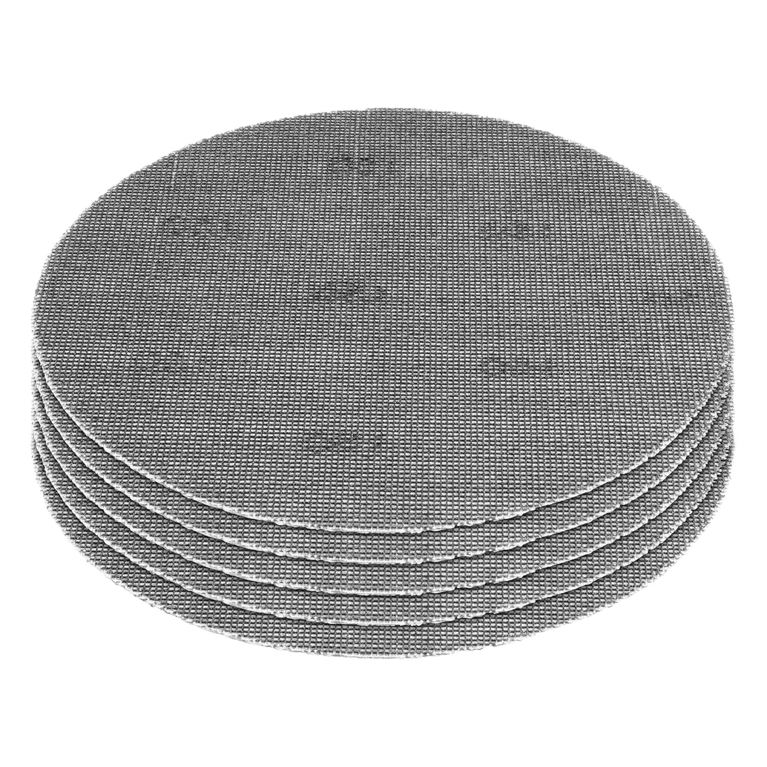 Trend Mesh 6 Inch Random Orbit 120 Grit Abrasive Sanding Discs, AB/150/120M, Pack of 5