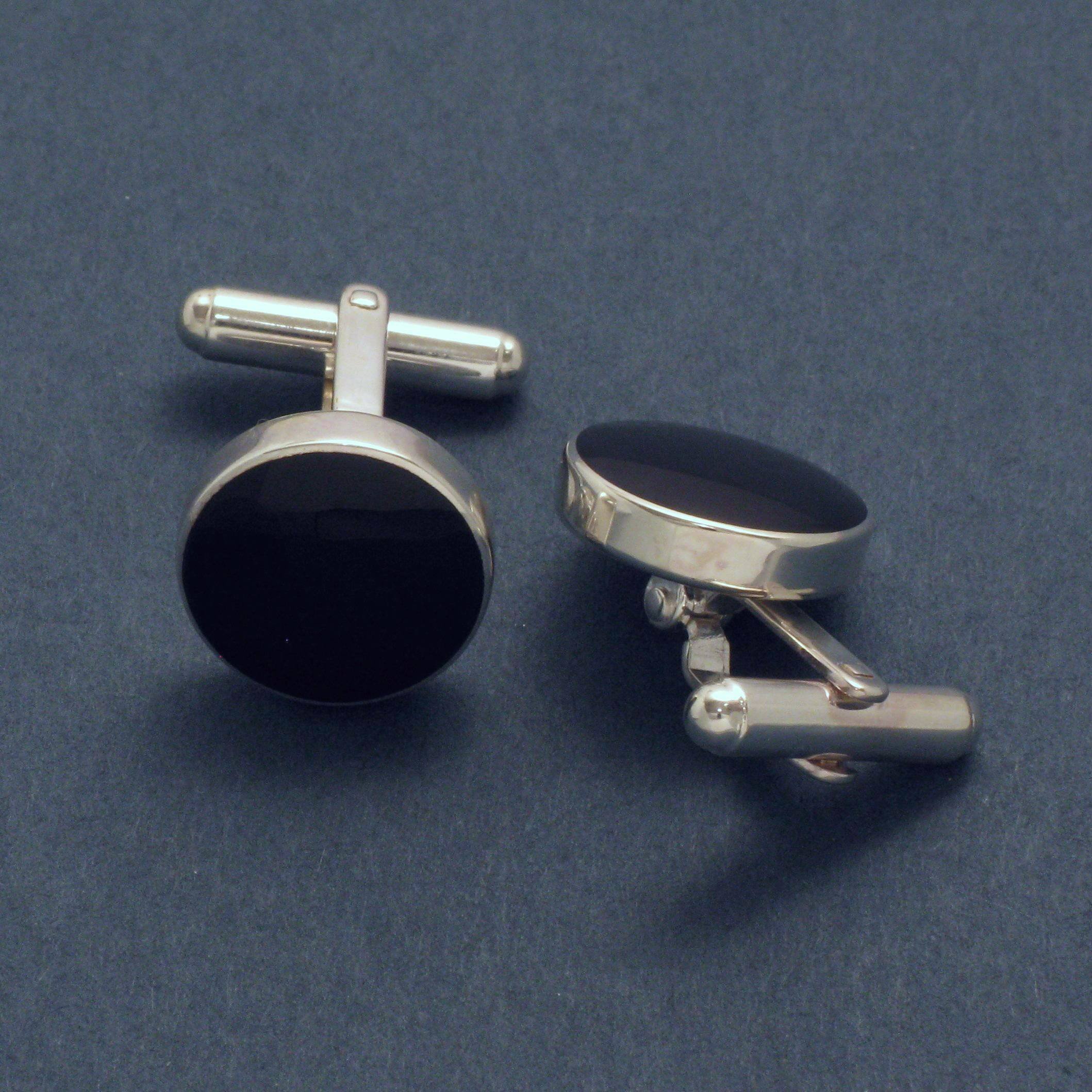Manschettenknopf Onyx
