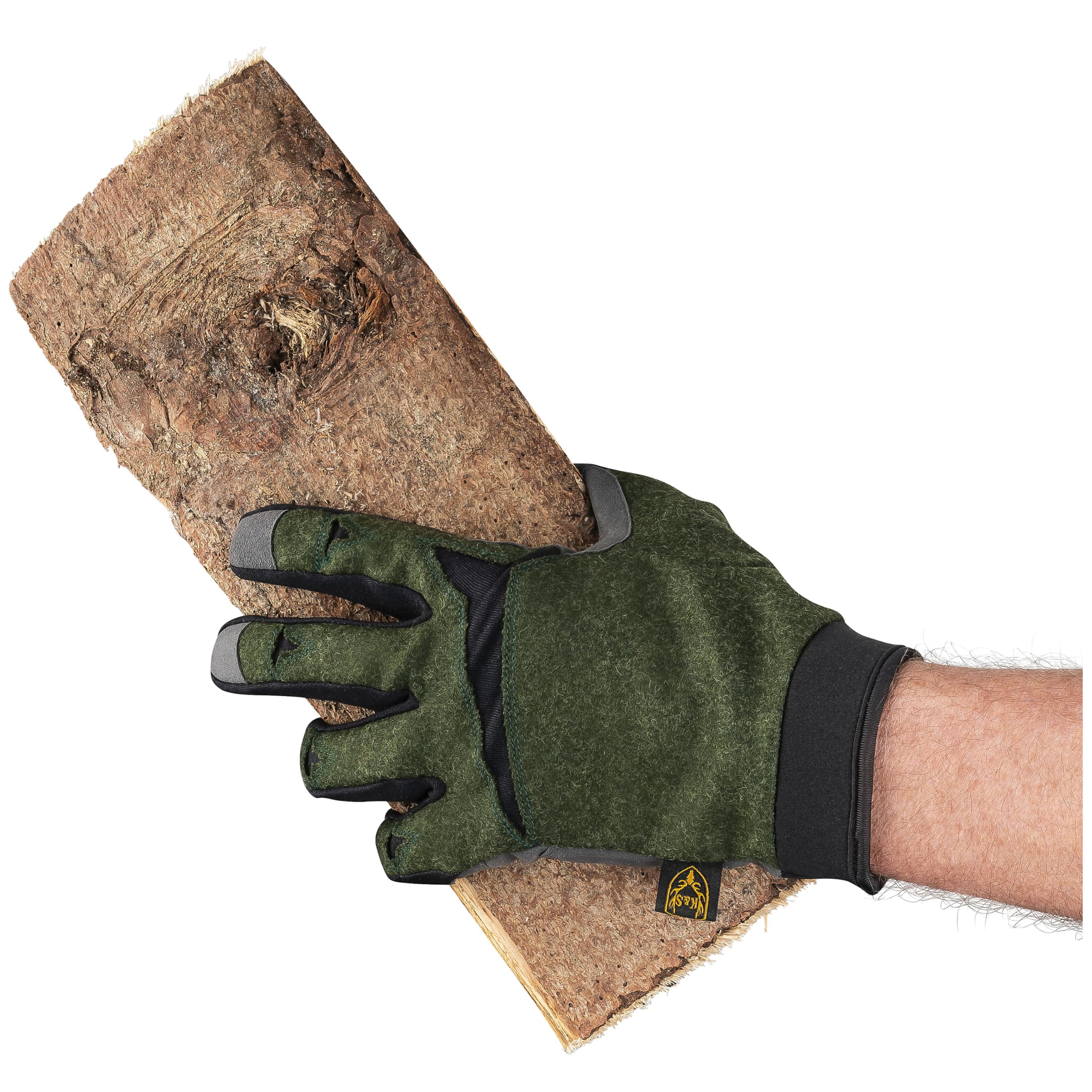 K & S Jagd Handschuhe Loden Grün Herren Unisex Outdoor Sport Natur Fotografen Schießhandschuhe