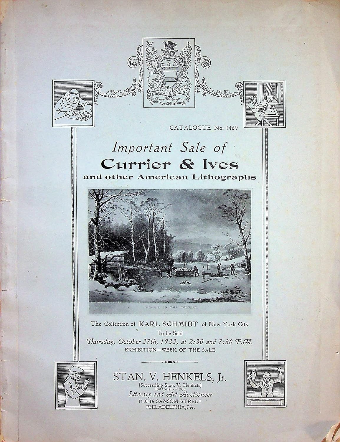 Important Sale of Currier and Ives and Other American Lithographs
