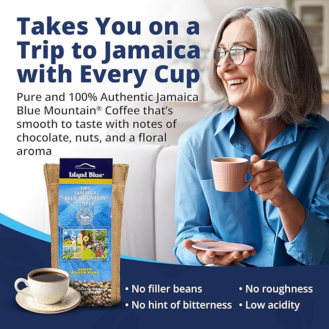 Café en Grano Jamaica Blue Mountain Island Blue 453g miniatura 7