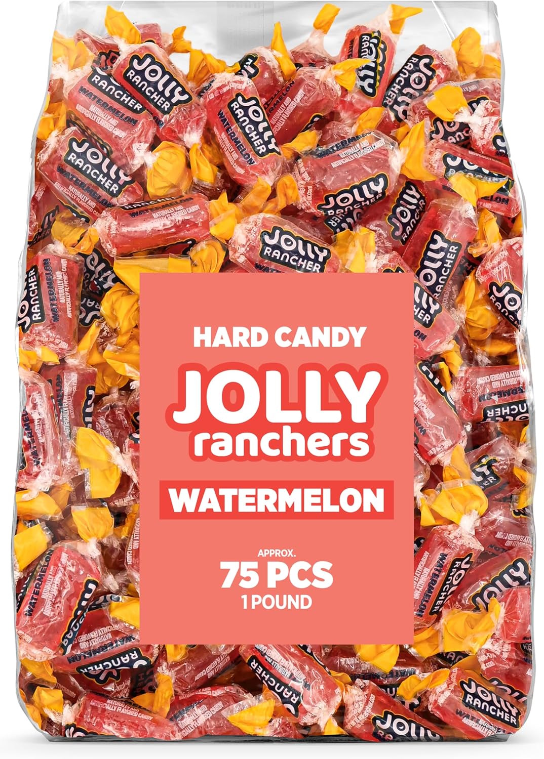 Watermelon J Ranchers Hard Candy – Original Flavor – 1 LB Bulk Bag –