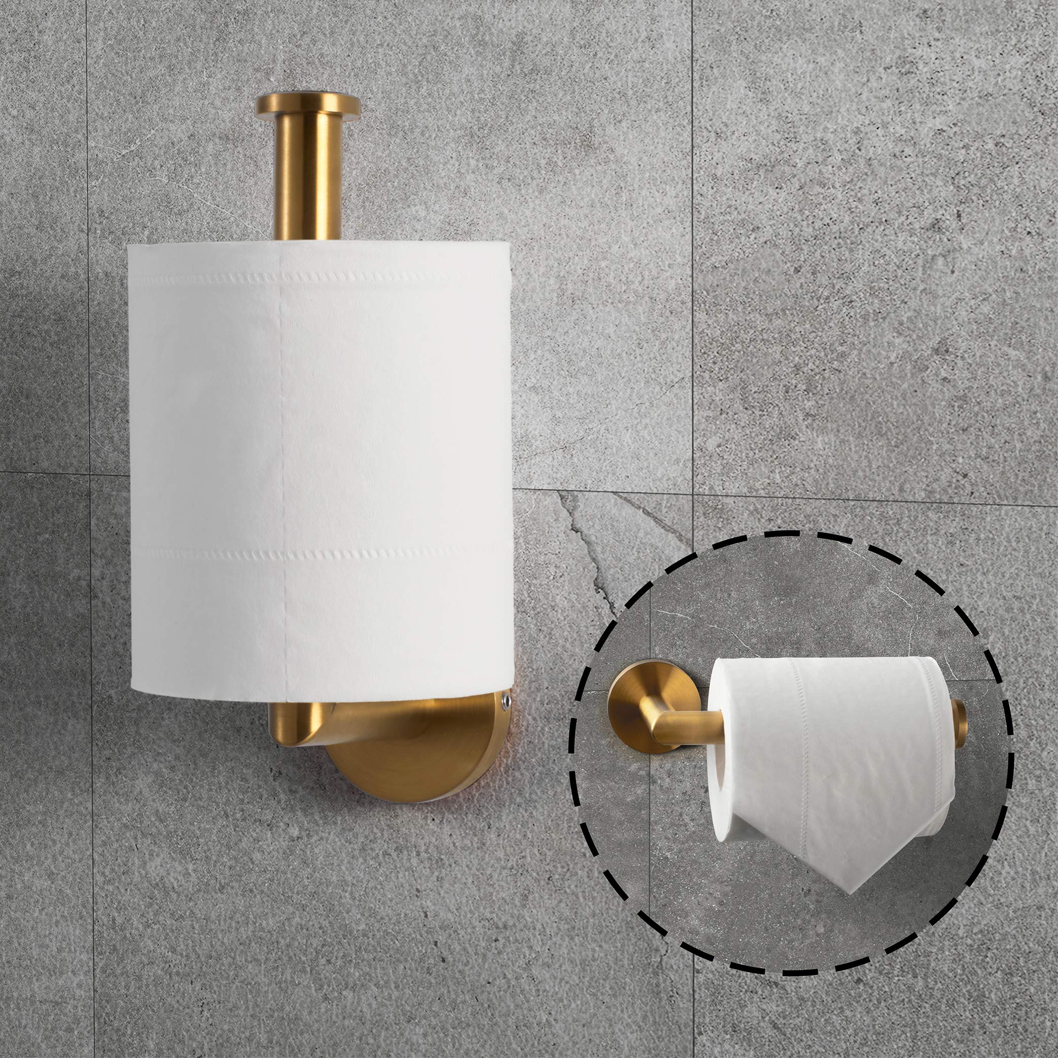 Edelstahl Toilettenpapierhalter Mit Chrom-Oberfläche – Wandmontage Für Bad Und Küche