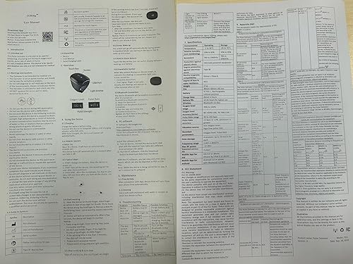 Miniatura 9 de Wellue O2Ring Oxímetro de pulso, monitor de saturación de oxígeno en sangre Bluetooth SPO2, sensor de anillo O2 portátil con recordatorio de