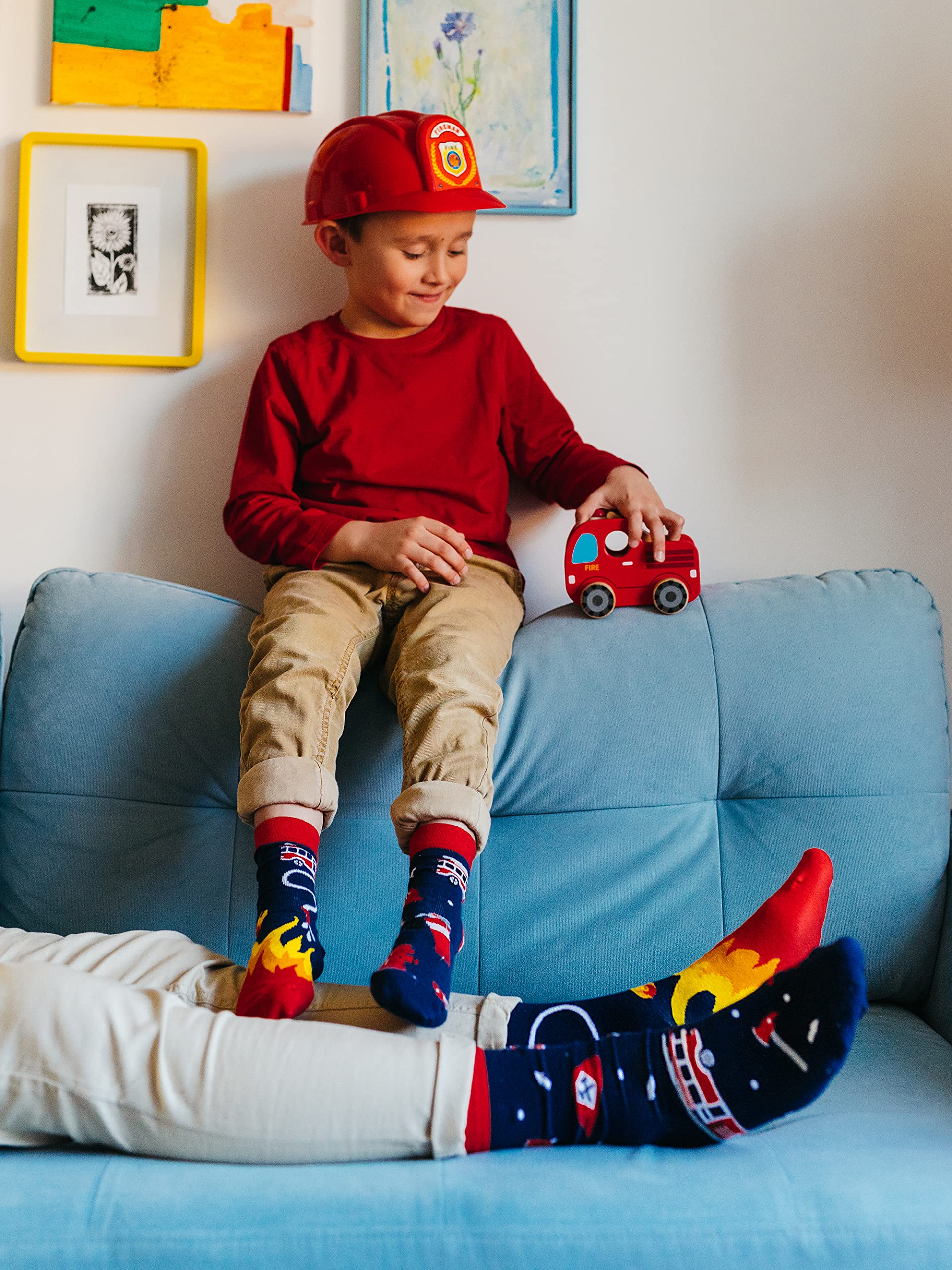 Dedoles Calzini Unisex Donna Uomo & Bambini Calze Cotone con tanti Design divertenti Calcio Bicicletta Piante Cavalli Regalo sinistra destra diversi