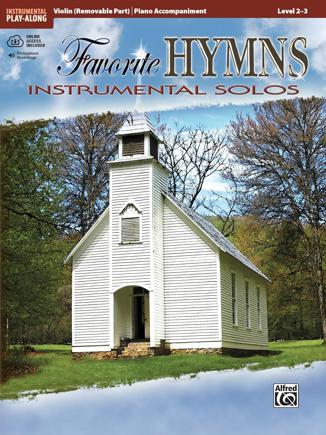 Favorite Hymns Instrumental Solos for Strings: Violin, Book & Online Audio (Instrumental Solos Series)