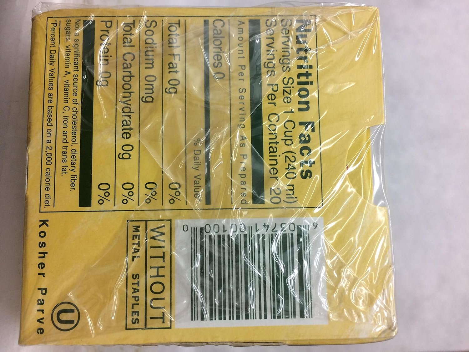 Wissotzky Tea Green Tea With Lemon & Honey 1.06 Oz. Pack Of 3.