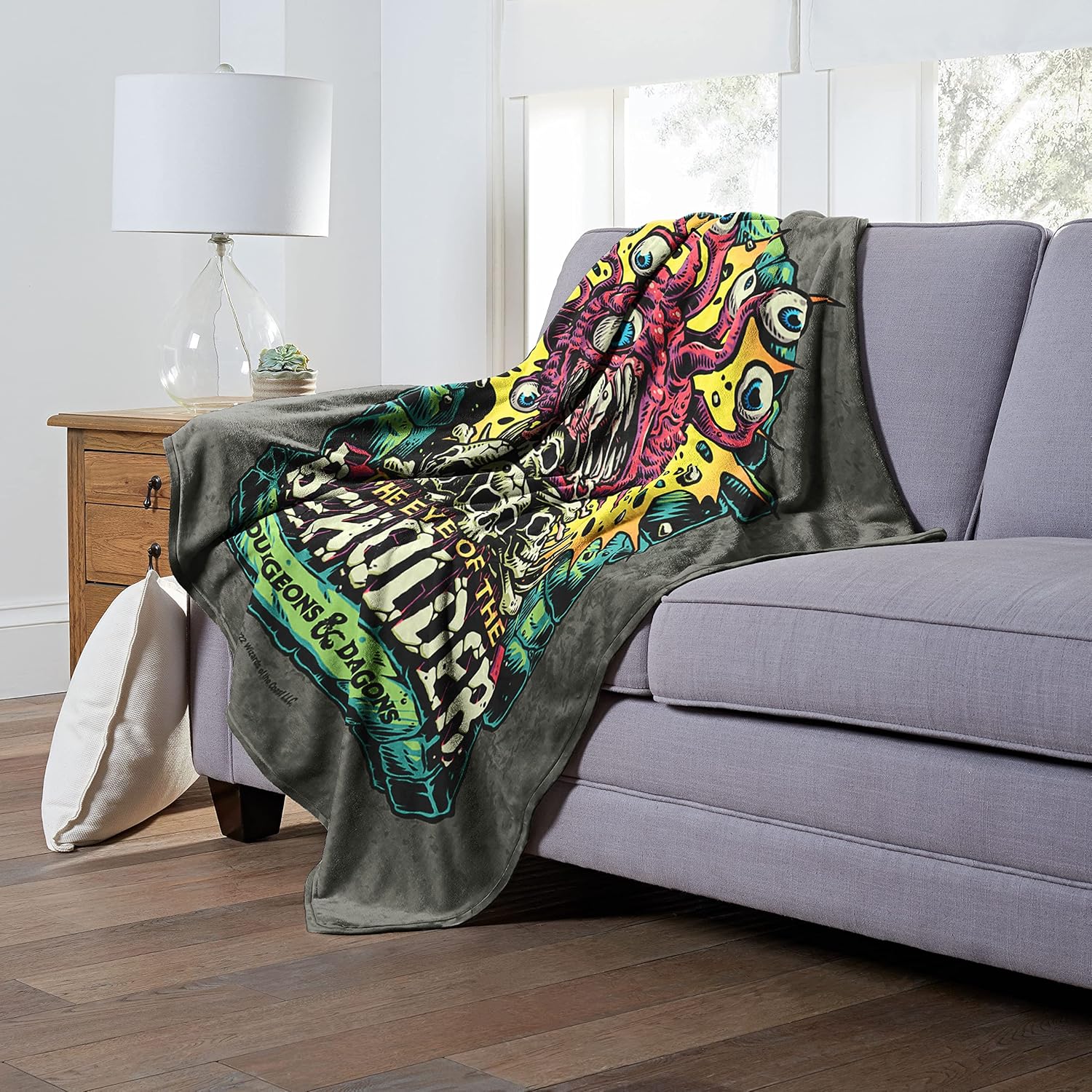 Northwest Dungeons & Dragons Silk Touch Throw Blanket, 50" x 60", Beholders Sight