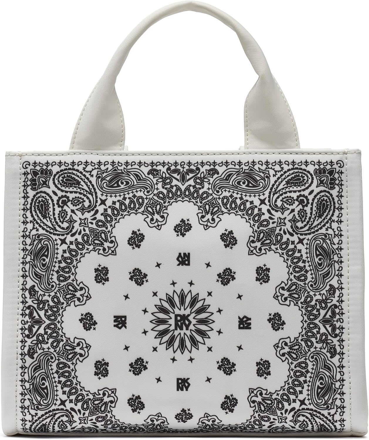 DKNY womens Hadlee Small Canvas Tote Bag - Image 3