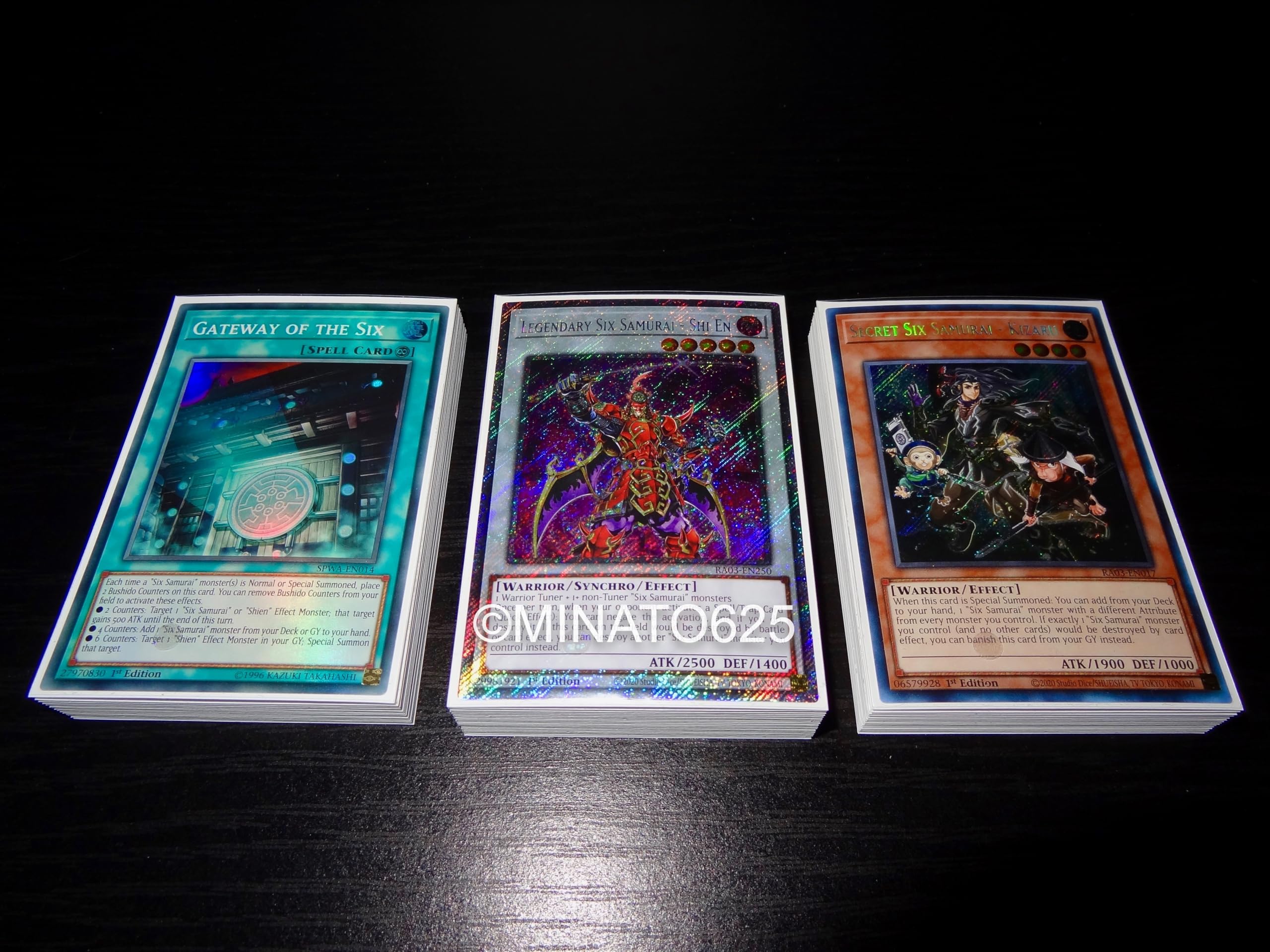 Yu-Gi-Oh! Yugioh Complete Six Samurai Deck Tournament Ready! : Toys & Games