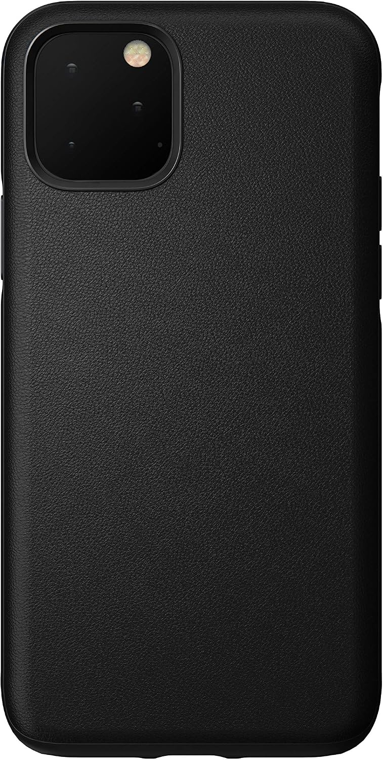 Nomad Rugged Case for iPhone 11 Pro  Black Heinen Active Leather