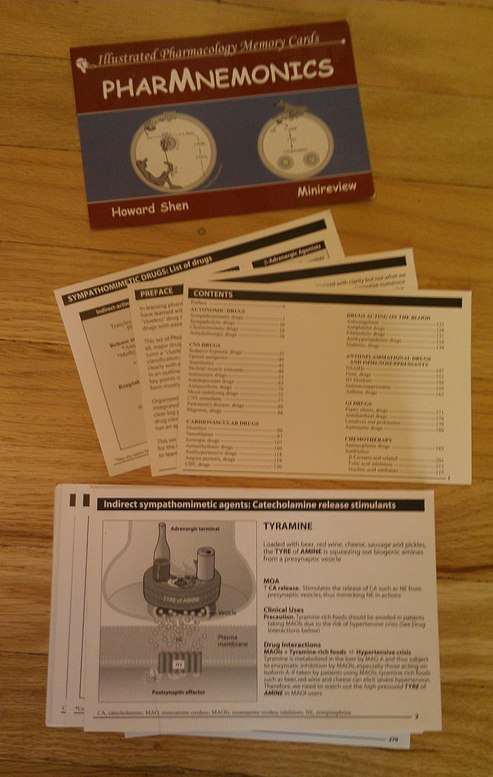 Illustrated Pharmacology Memory Cards: PharMnemonics