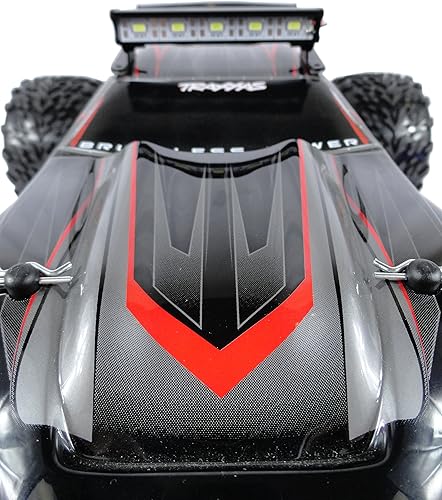 Miniatura 4 de Apex RC Products Barra de luz de aluminio de 5 LED de 3.504 in compatible con LaTrax SST, Traxxas 1/16 Slash, Stampede/4x4/Nitro, Nitro Sport,