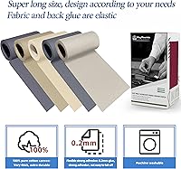 Vista 192 de KING MOUNTAIN - Parche de lona para colocar con la plancha, 3 x 60 pulgadas, parche de reparación de tela 100% de algodón, impermeable; para sofás